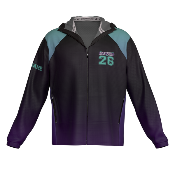 Full Sub GridTech Hooded Jacket | University-Hill Secondary School Hawks Fall 2026