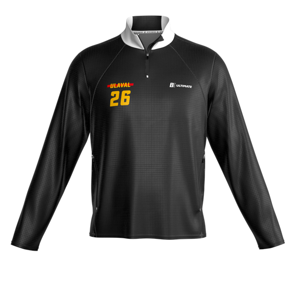 Full Sub GridTech Quarter Zip Jacket (BLACK) | Université Laval Élite Open 2026