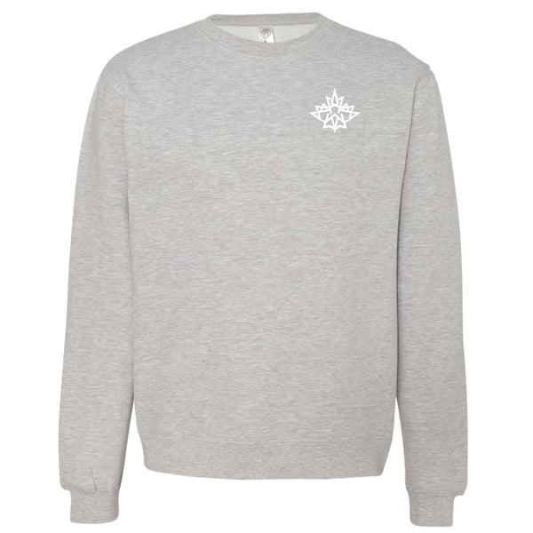 Embroidered Premium Midweight Crewneck (Grey) | Winnipeg Fusion Summer 2023