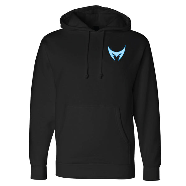 Embroidered Premium Heavyweight Hoodie (Black) | Montreal Mephisto Summer 2023