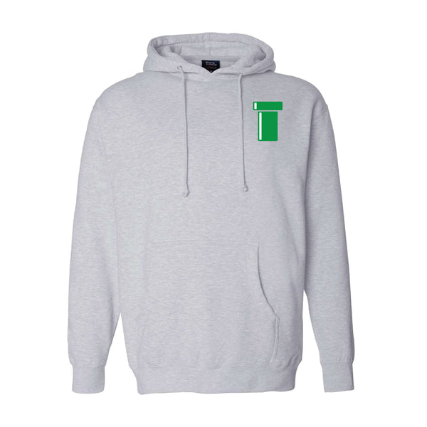 Embroidered Premium Heavyweight Hoodie (Grey) | Toronto Pipe Summer Reorder 2023