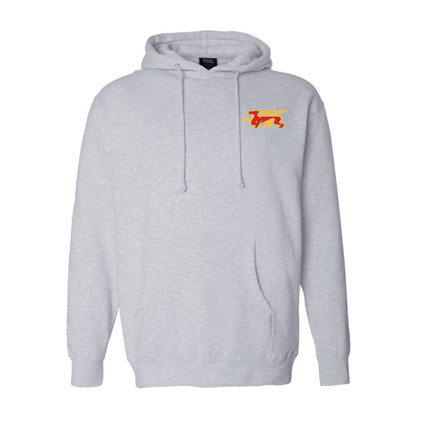 Embroidered Premium Heavyweight Hoodie (Grey) | University of Guelph Extras Fall 2023