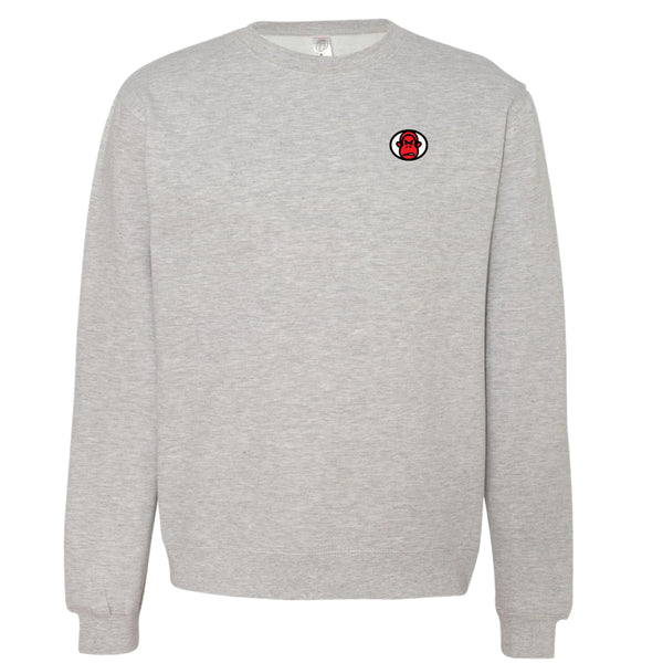 Embroidered Premium Midweight Crewneck | Vancouver Furious George Summer 2023
