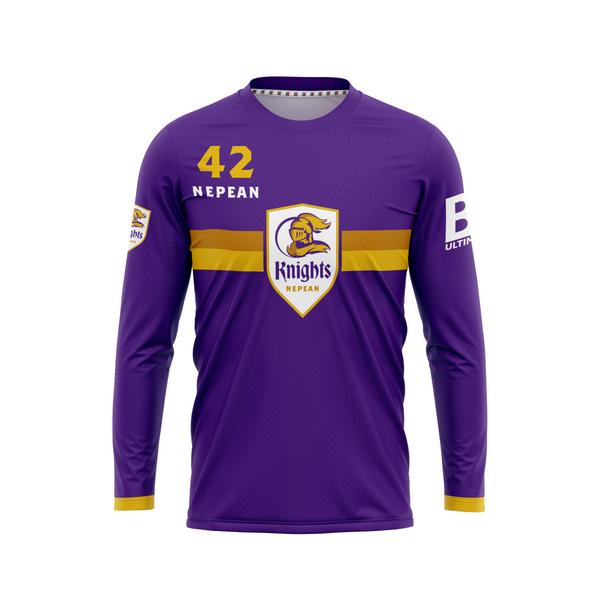 Full Sub N-Knit Long Sleeve (Dark) | Nepean High School Reorder Spring 2024