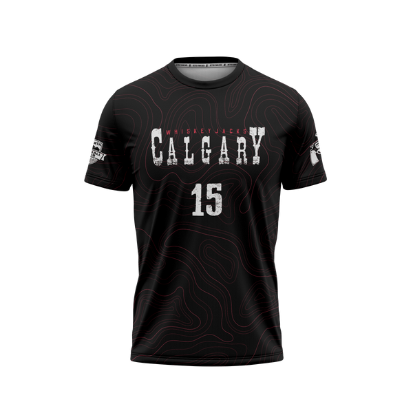 Full Sub N-Knit Short Sleeve (WHISKEYJACKS DARK) | Alberta Flatball Club - Beef August 2026