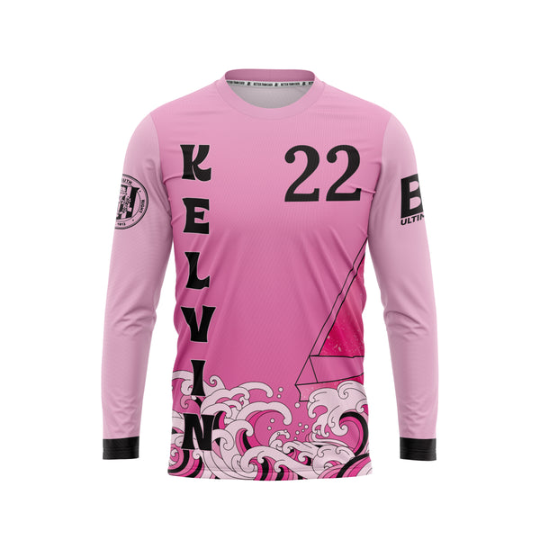 Full Sub N-Knit Long Sleeve (PINK) | Manitoba Kelvin High School Spring 2025