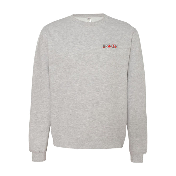Premium Midweight Crewneck (GREY) | Ottawa Broken Spring 2025
