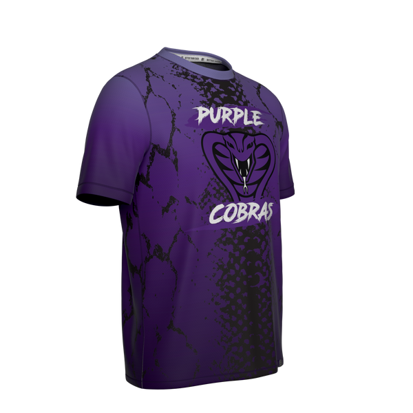 Full Sub N-Knit Short Sleeve (DARK) | Oshawa Purple Cobras Fall 2026