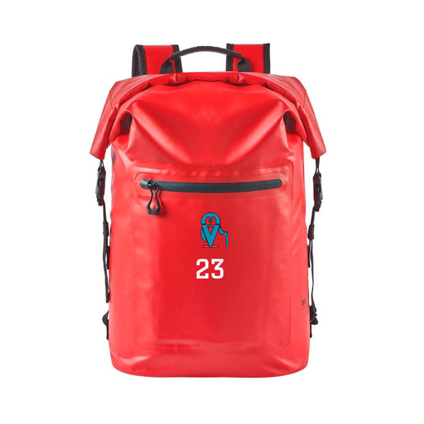 Technical Roll Top Waterproof Backpack 35L (RED) | Saskatchewan Retirement Village Ultimate Fall 2024