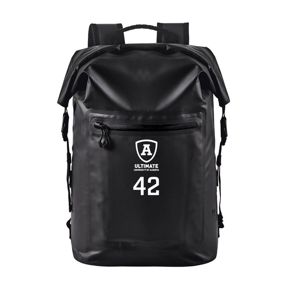 Technical Roll Top Waterproof Backpack 35L (BLACK) | University of Alberta Ultimate Club Fall 2025 Extras