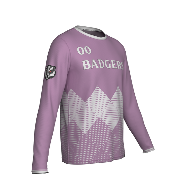 Full Sub N-Knit Long Sleeve (DARK PINK) | Brock University Womens Fall 2025