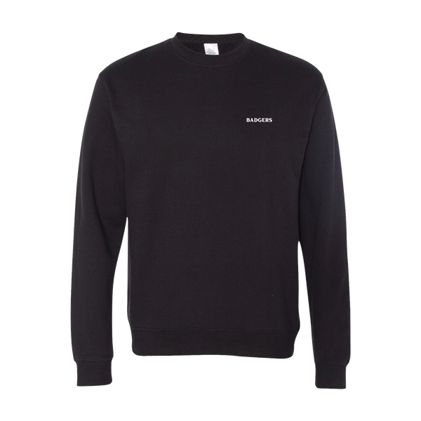 Premium Midweight Crewneck (BLACK) | Brock University Womens Fall 2025