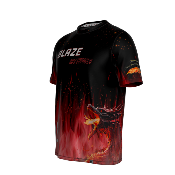 Full Sub N-Knit Short Sleeve (DARK) | Ottawa Blaze Summer 2026