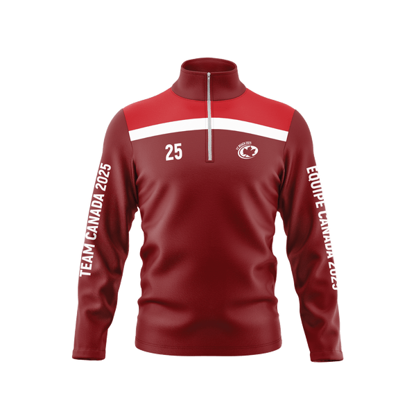 Full Sub Softflex 1/4 Zips Long Sleeve | Team Canada Beach September 2025