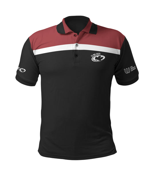 Full Sub N-Knit Polo (BLACK) | Team Canada World Games September 2025