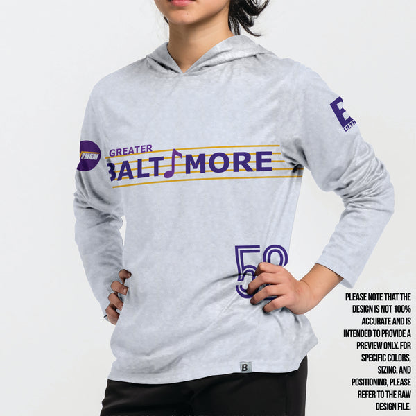 Full Sub N-Knit Sun Hoodie (LIGHT) | Greater Baltimore Anthem Spring 2024