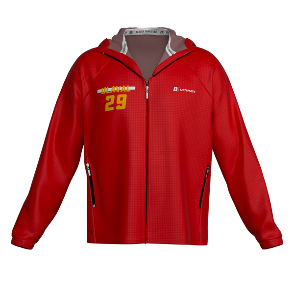 Full Sub GridTech Hooded Jacket (RED) | Université Laval CEGEP 2026