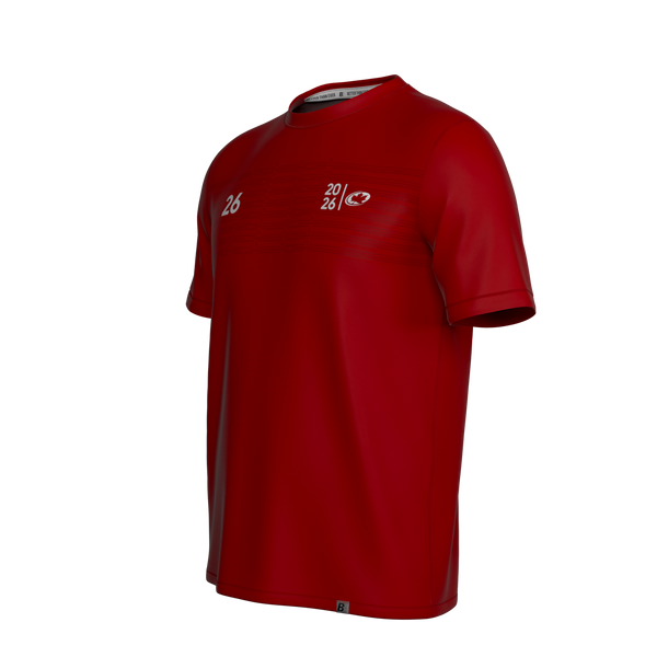 Full Sub Taiga Short Sleeve (TRAINING RED) | Team Canada U20 August 2026