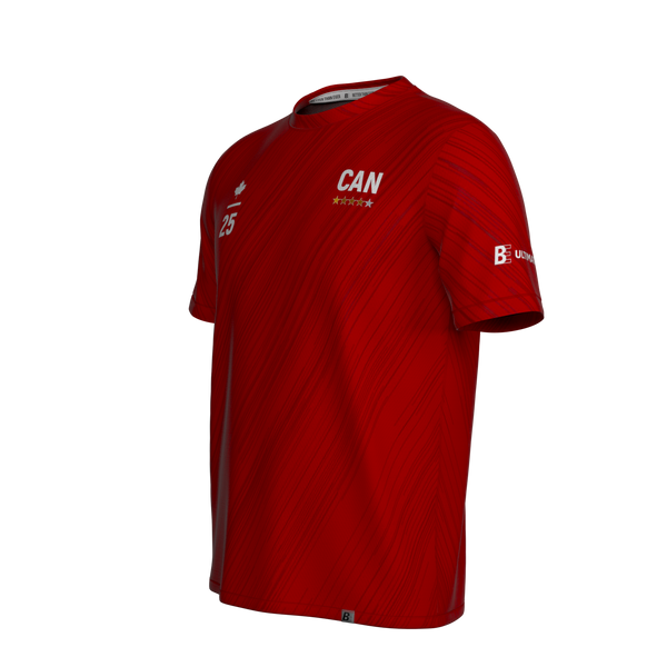 Full Sub Taiga Short Sleeve (TRAINING TWG RED UPDATED) | Team Canada World Games September 2025