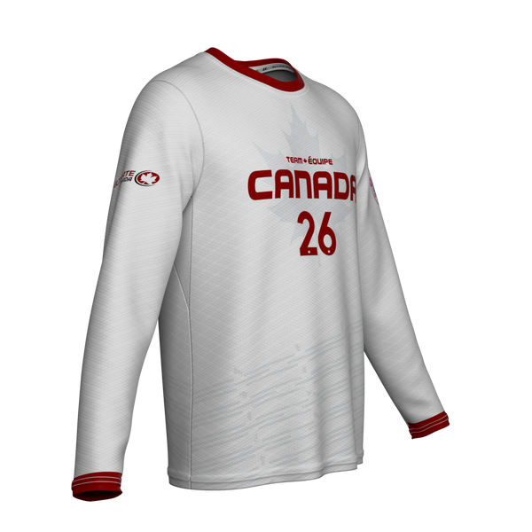 Full Sub APX Long Sleeve (PLAYING WHITE) | Team Canada U20 August 2026