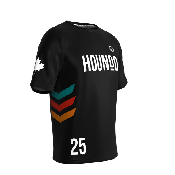 Full Sub N-Knit Short Sleeve (DARK) | Durham Houndd Fan Store Spring 2026