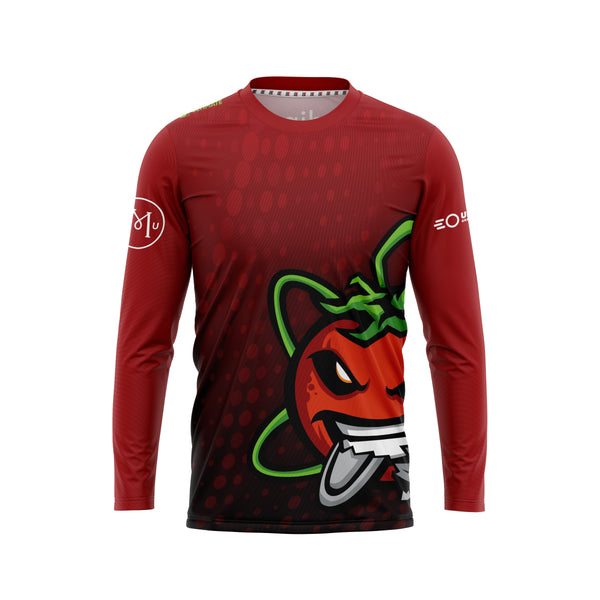 Full Sub N-Knit Long Sleeve (DARK) | Montréal Club M Tomate Spring 2024