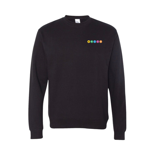 Premium Midweight Crewneck (BLACK SUBWAY) | Toronto Union August 2025