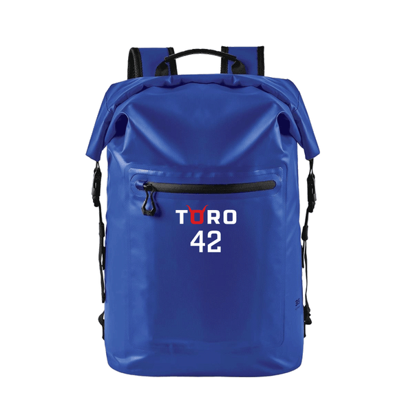 Technical Roll Top Waterproof Backpack 35L (BLUE) | Toronto Elites Ultimate TORO Girls Spring 2025
