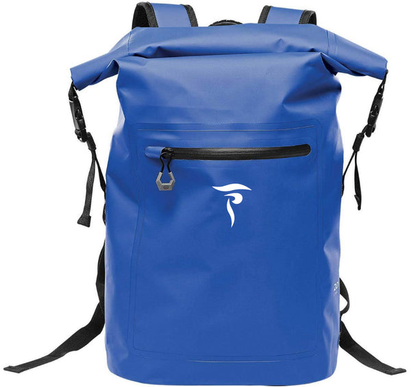 Technical Roll Top Waterproof Backpack 35L (BLUE) | Sherbrooke Ultimate Fall 2025