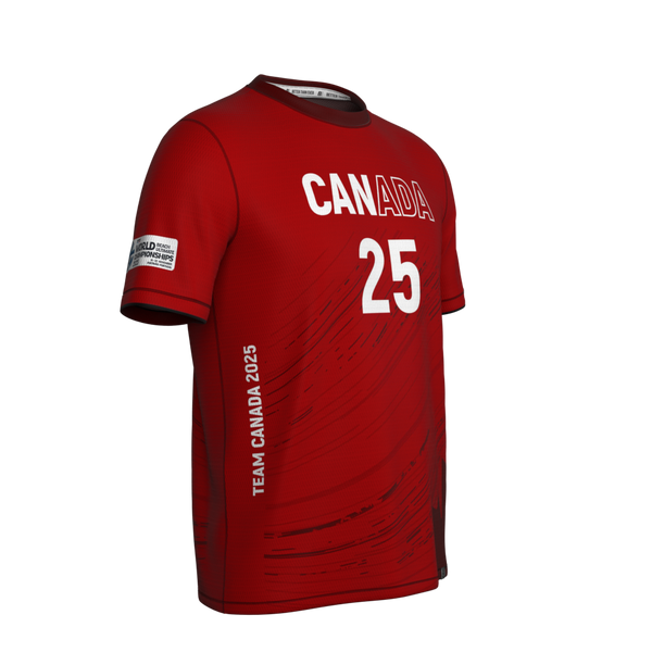Full Sub N-Knit Short Sleeve (PLAYING RED) | Team Canada Beach September 2025