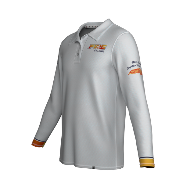 Full Sub N-Knit Long Sleeve Polo (FIRE COACH) | Ottawa Juniors Coaches Summer 2026