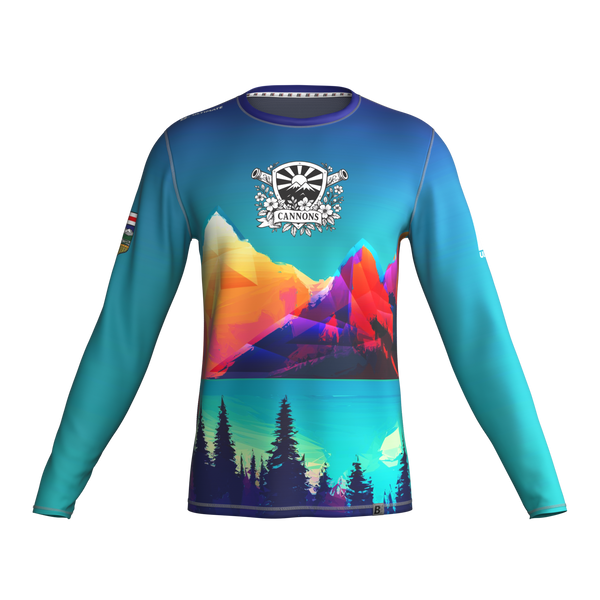 Full Sub N-Knit Long Sleeve (DARK FLOWER LOGO) | Calgary Cannons August 2026