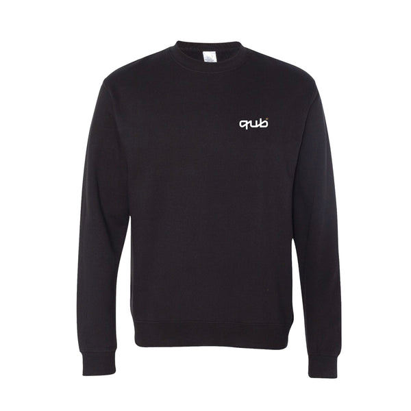 Premium Midweight Crewneck (BLACK) |  Ultimate Québec Qub Fall 2025