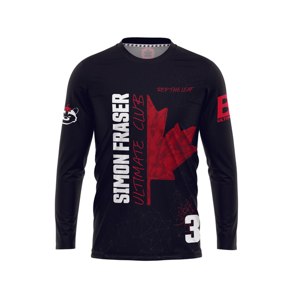 Full Sub N-Knit Long Sleeve (DARK) | Simon Fraser University Fan Store Spring 2026