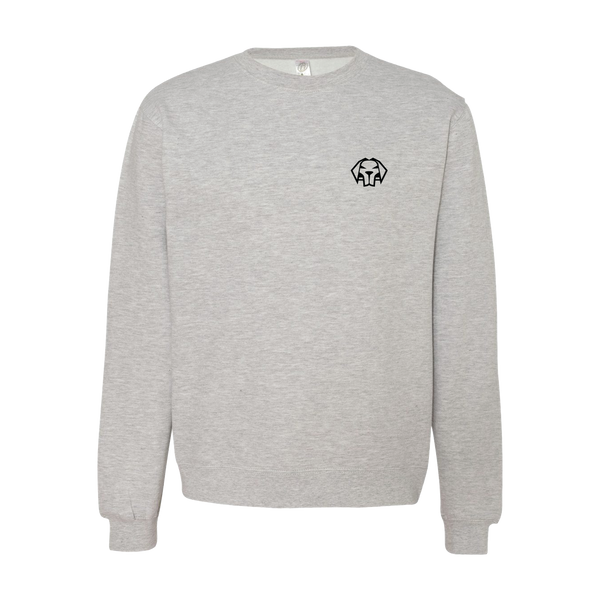 Premium Midweight Crewneck (GREY) | Durham Houndd Spring 2025