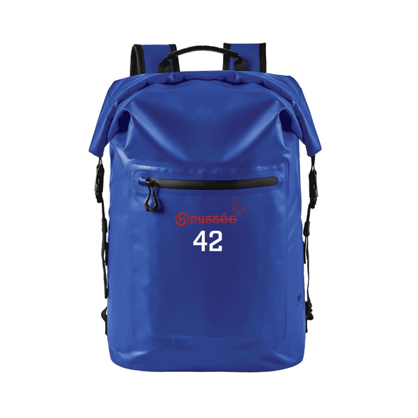 Technical Roll Top Waterproof Backpack 35L (BLUE) | Montréal Odyssée Summer 2026