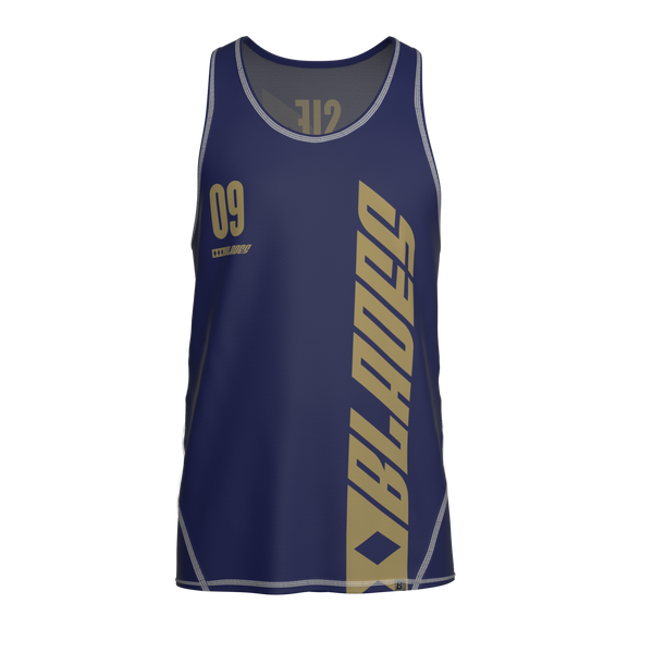 Full Sub Taiga Singlet (Navy and Gold) | Richmond Hill Blades Summer 2025