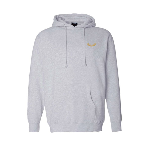 Premium Heavyweight Hoodie (GREY) | Montpelier High School Solons Spring 2025