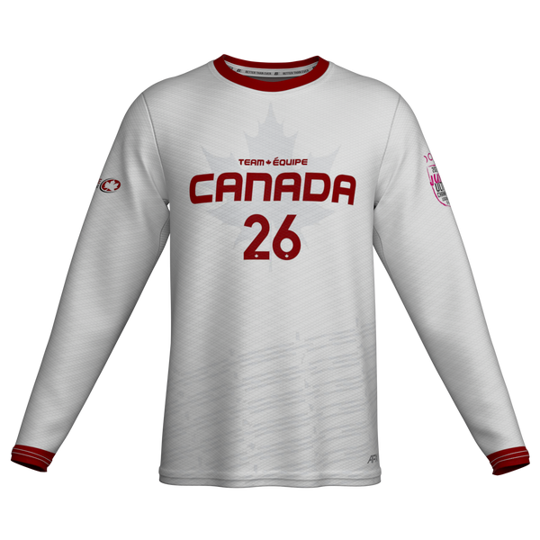 Full Sub APX Long Sleeve (PLAYING WHITE) | Team Canada U20 Mixed June 2026