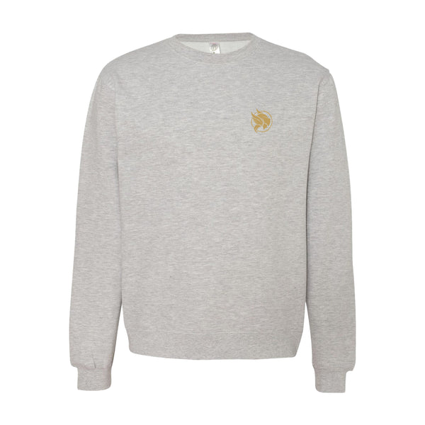Premium Midweight Crewneck (GREY SENTINELLES) | BC Roundnet Association Winter 2025