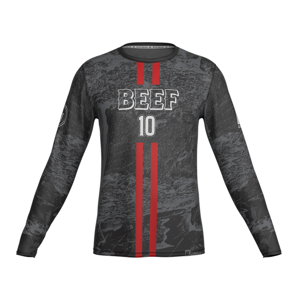 Full Sub N-Knit Long Sleeve (DARK) | Alberta Flatball Club - Beef August 2026