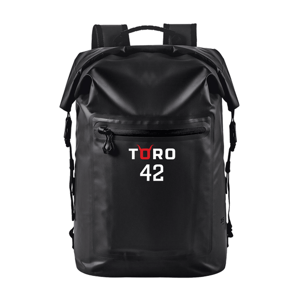 Technical Roll Top Waterproof Backpack 35L (BLACK) | Toronto Elites Ultimate TORO Girls Spring 2025