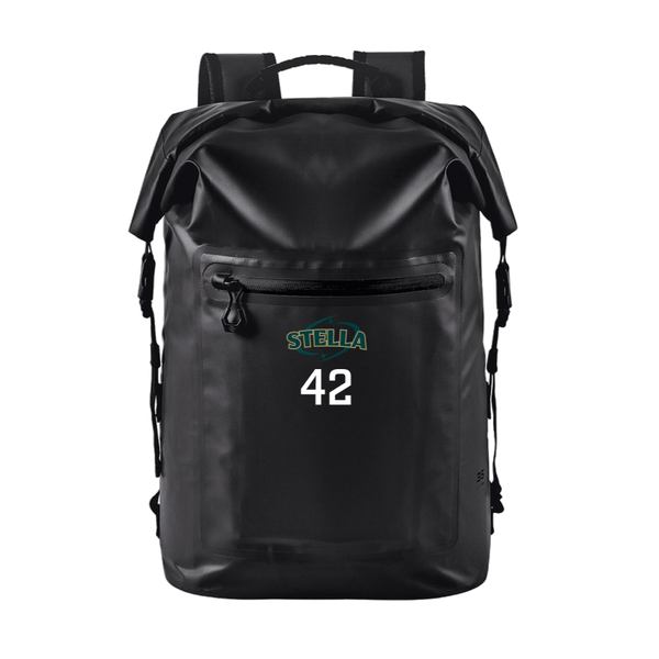 Technical Roll Top Waterproof Backpack 35L (BLACK) | Ottawa Stella Spring 2025