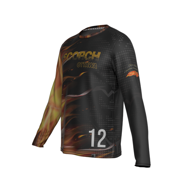 Full Sub N-Knit Long Sleeve (SCORCH DARK) | Ottawa Juniors Coaches Summer 2026