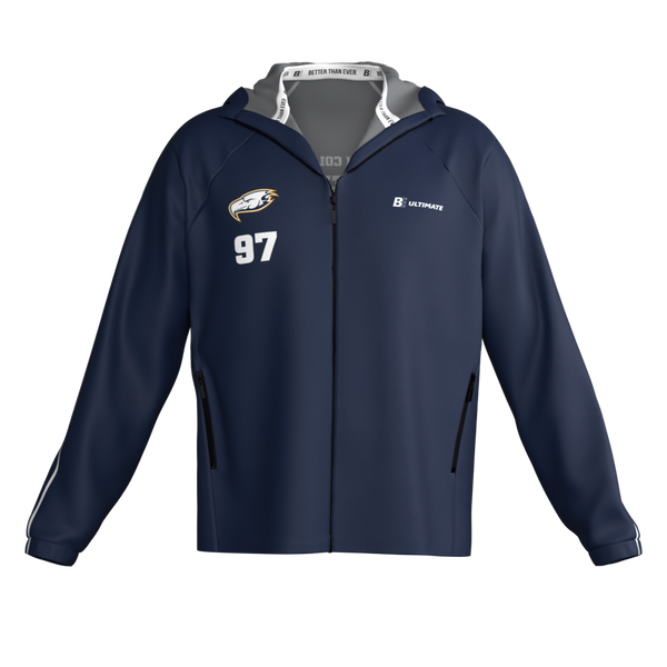 Full Sub GridTech Hooded Jacket | University of British Columbia Women's Thunderbirds Summer 2025
