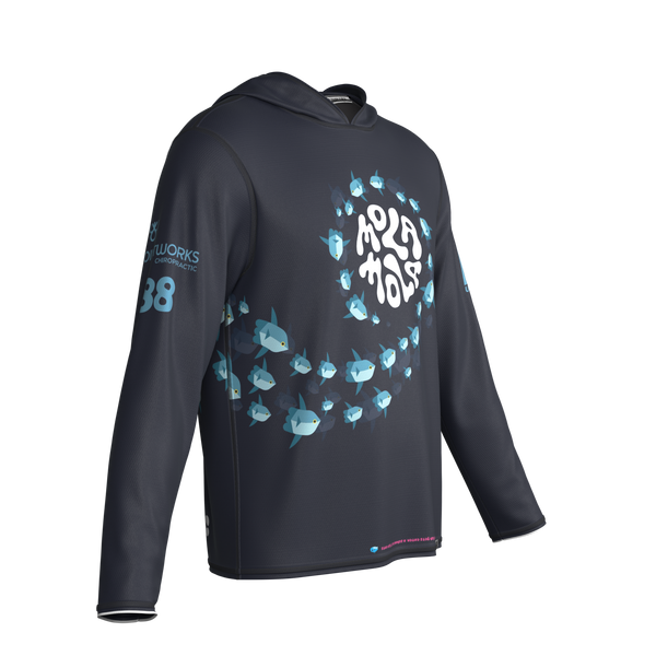 Full Sub N-Knit Sun Hoodie (DARK) | Vancouver Mola Mola Summer 2025