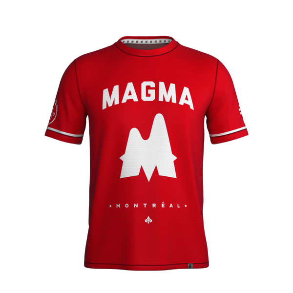Full Sub N-Knit Short Sleeve (DARK MAGMA) | Montréal Club M Ultimate Summer 2025 Fan Store