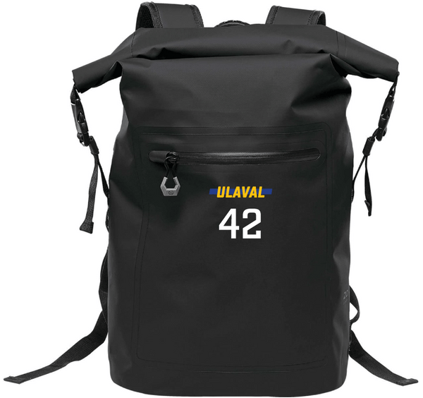 Technical Roll Top Waterproof Backpack 35L (BLACK) | Université Laval CEGEP 2025