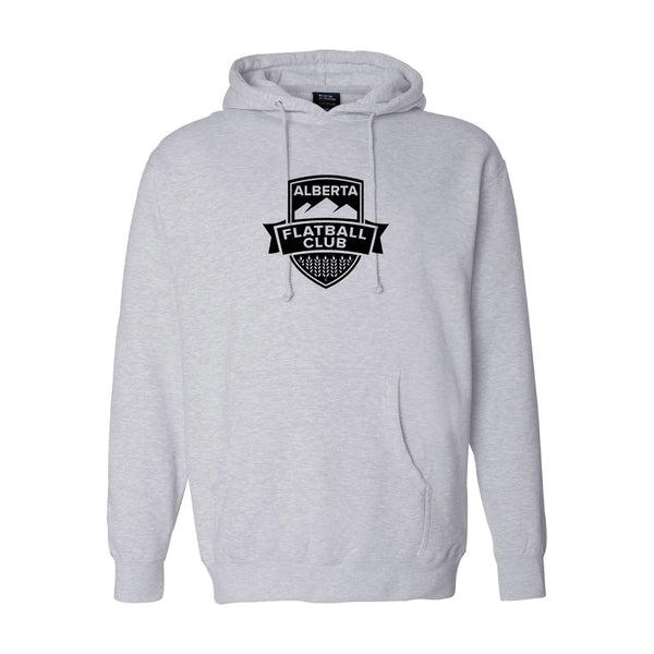 Basic Heavy-Fleece Hoodie | Alberta Flatball Club Carbon Fall 2025
