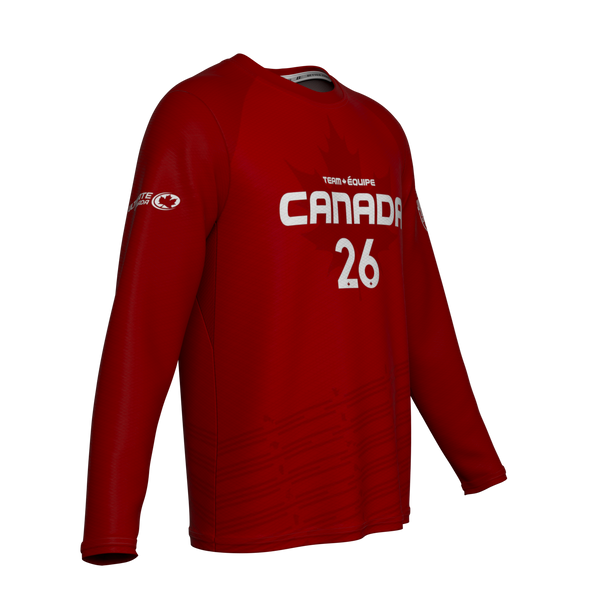 Full Sub APX Long Sleeve (PLAYING RED) | Team Canada U20 August 2026